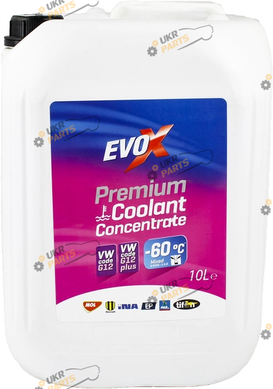 Концентрат антифриза MOL Evox Premium G12 красный 10 л (19010378)