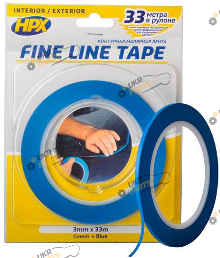 Малярная лента Hpx FINE LINE 33 м / 3 мм (FL0333)