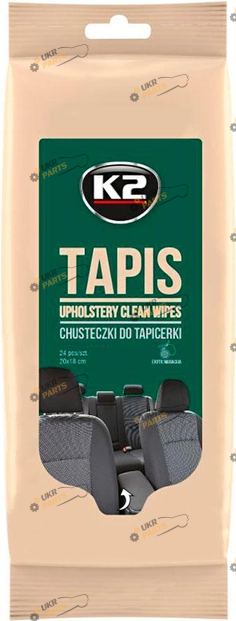Салфетки для очистки обивки K2 Tapis Wipes (K212)