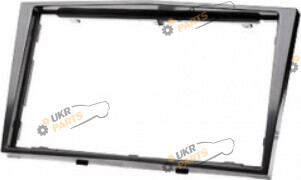 Переходная рамка Opel Corsa 06 > Black 2 din (14248)