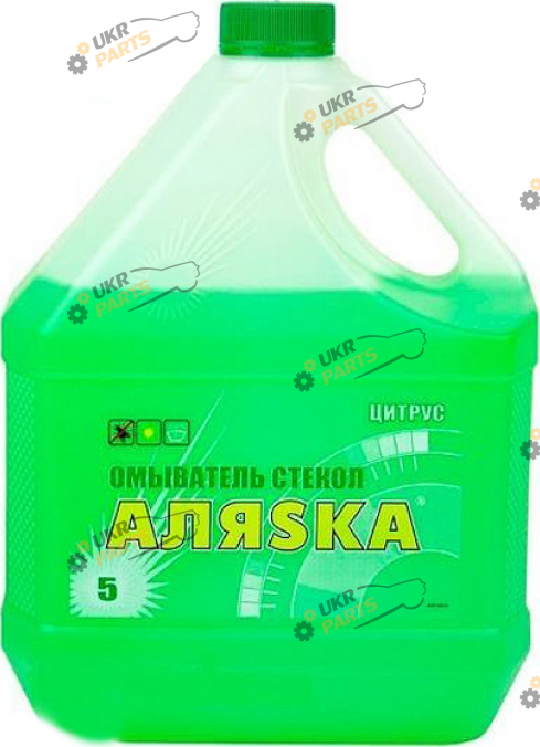 Жидкость омывателя концентрат летняя АЛЯSКА Цитрус 5 л (999729)