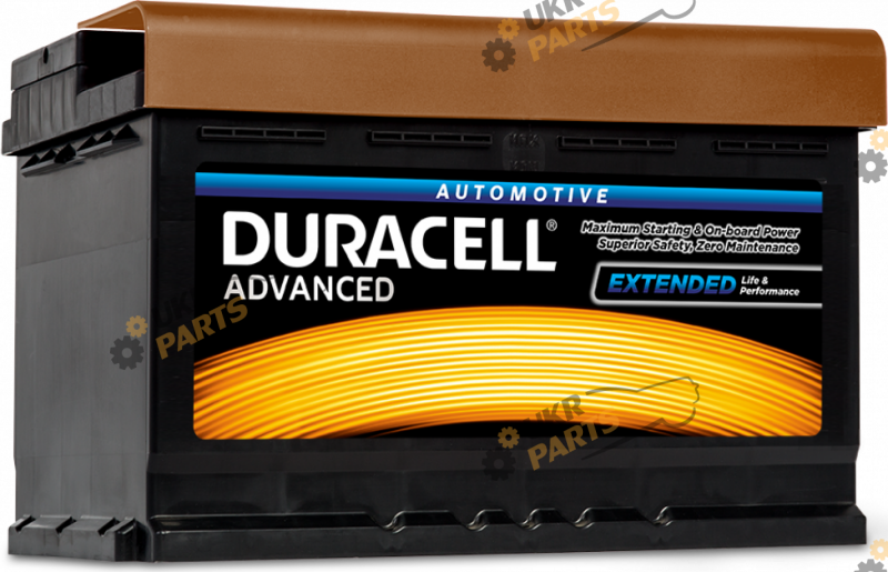 Автомобильный аккумулятор Duracell ADVANCED EN680A, R+ 74 Ач (DA74)