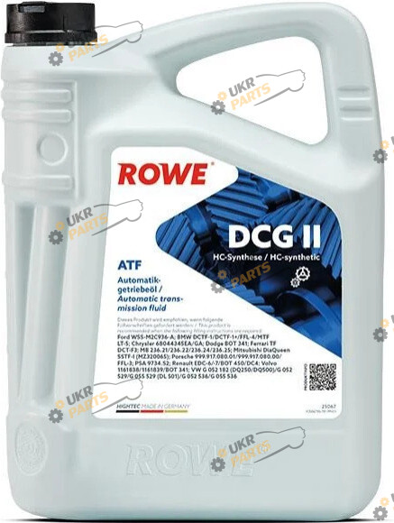 Масло трансмиссионное Rowe HIGHTEC ATF DCG II 5 л (25067-0050-99)