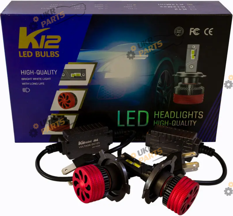 LED лампа Optimal-L K12 Mini 6500K с обманкой H7 70 Вт (OPL-K12Mini+обманка H7)