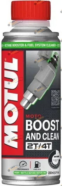 Присадка для топливной системы Motul BOOST AND CLEAN MOTO 0.2 л (339513 / 110873)