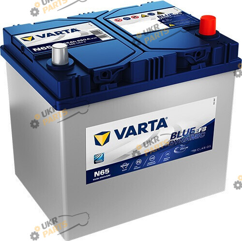 Автомобильный аккумулятор Varta Blue Dynamic N65 Азия (Start-Stop EFB) 65 Ач (565501065)