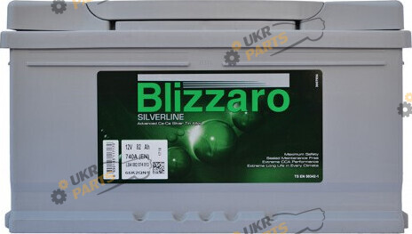 Автомобильный аккумулятор Blizzaro Silverline 740A, R+ 82 Ач (LB4 082 074 013)