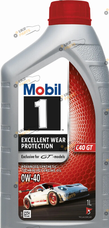 Моторное масло Mobil 1 C40 GT 0W-40 1 л (157842)