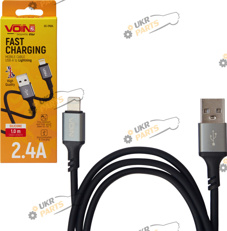 Кабель Voin CC-1702L USB/Lightning (65554)