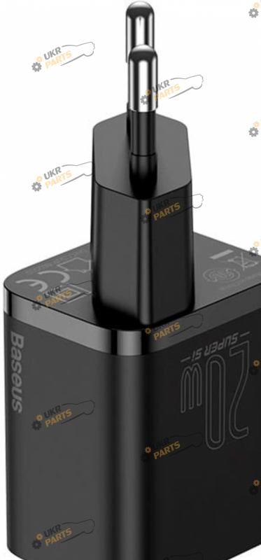 Зарядное устройство Baseus Super Si 1C 20W Black Type-C/Lightning 3 А (TZCCSUP-B01)