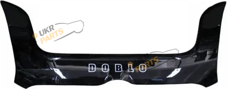 Дефлектор капота Restar Vip Fiat Doblo 2010-2015 г.в (FT12)