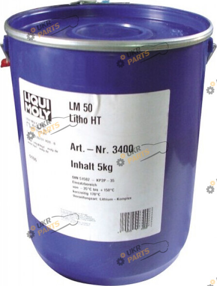 Смазка для подшипников Liqui Moly LM 50 LITHO HT 5 л (3400)