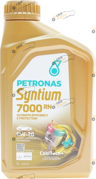 Моторное масло Petronas Syntium 7000 RN 0W-20 1 л (70733E18EU)