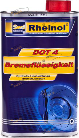 Тормозная жидкость Rheinol DOT 4 1 л (DOT4 /30770,100)