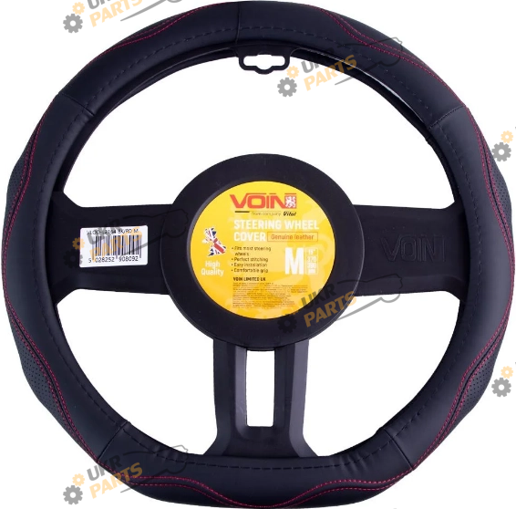 Чехол на руль Vitol M (37-39 см) черно-красный (VLOD-L2164 BK/RD M)