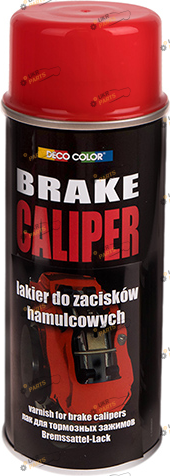 Аэрозольная краска Deco Color Caliper для супортiв красный 400 мл (67604/723515)