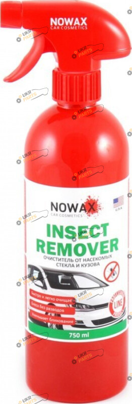 Очиститель для удаления пятен от насекомых NOWAX 0.75 л (NX75008)