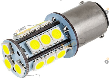 Лампочка AllLight T25 18 диодов 5050 1156 BA15S 12V WHITE (T25-18-5050-1156)