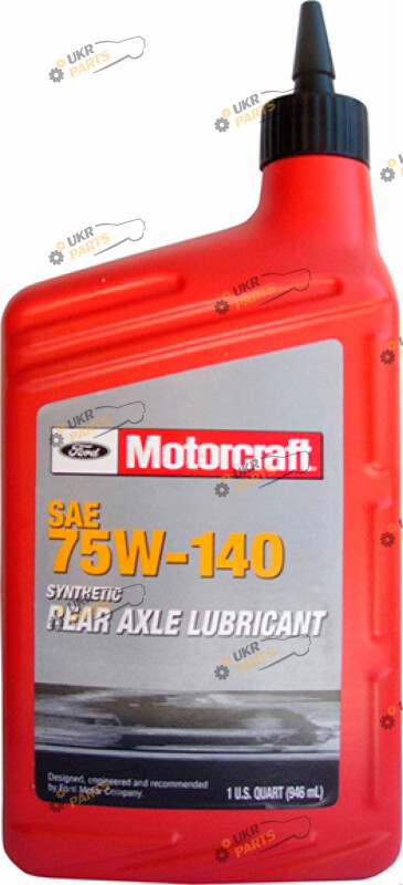 Масло трансмиссионное Motorcraft Synth Rear Axle Lubricant 75W-140 1 л (XY-75W140-QL)