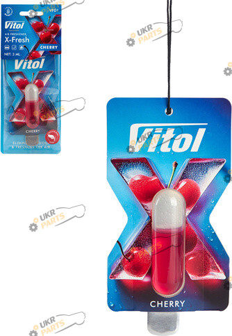 Ароматизатор Vitol X-Fresh 3 мл | Вишня (VF01)