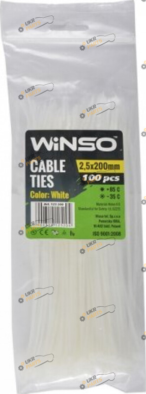 Набор стяжек Winso 100 штук (125200)