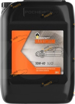 Моторное масло Роснефть TНК Maximum 10W-40 20 л