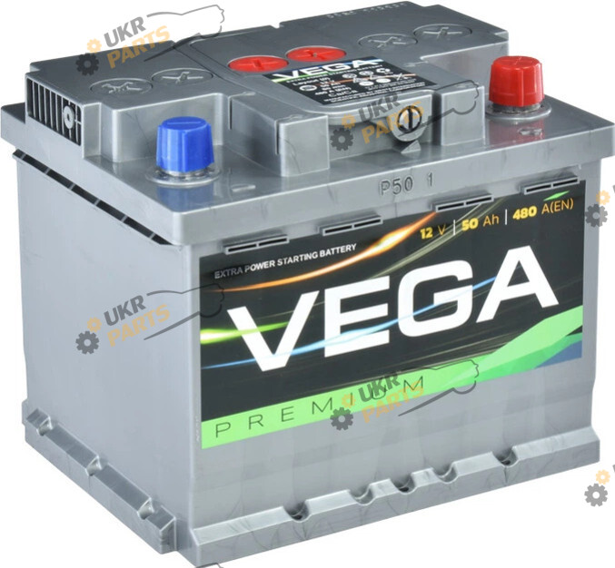 Автомобильный аккумулятор Vega 50 Ач (V50048013)