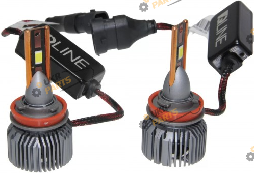 LED лампа QLine Ultra +200% H11 55 Вт (00-00020567)