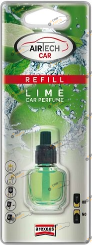 Ароматизатор Arexons AIRTECH CAR LIME REFILL | Лайм (1425)