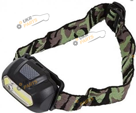 Налобный фонарь Partner COB 1W резинка на голову (PT-5907)