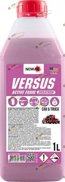 Шампунь для мойки NOWAX Versus Dosatron Active Foam 1 л (NX01183)
