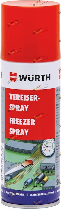 Аэрозоль замораживатель Wurth 0.2 л (0890001200)