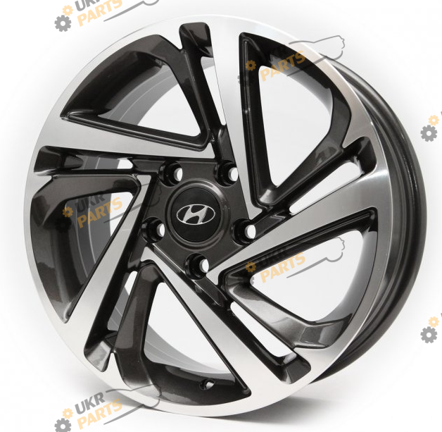 Литой диск Replica Hyundai RB49 (dark gun metal machined face) R16 (1001955249)