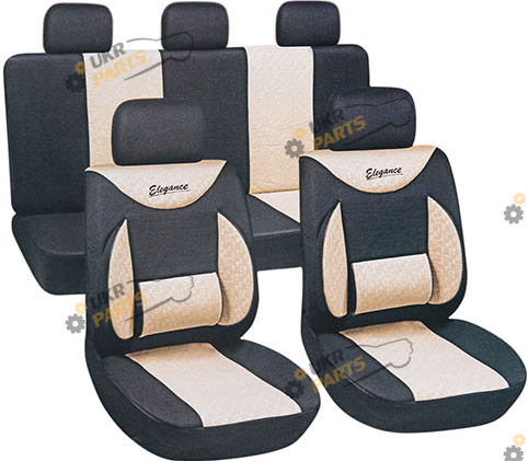 Чехлы для сидений Milex Elegance повний к-т/2пер.+2задн.+5підг бежевые (AG-E88786)