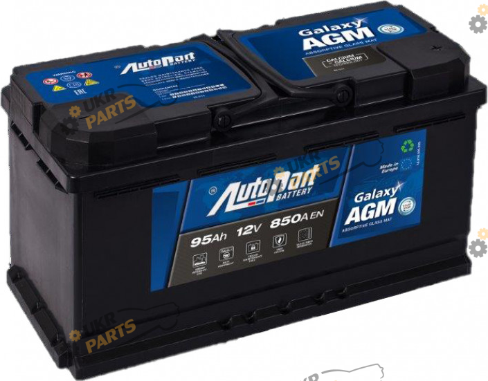 Автомобильный аккумулятор AutoPart Galaxy AGM 95 Ач (ARL090-AGM)