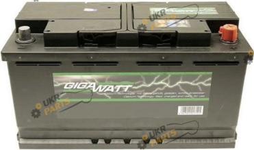 Автомобильный аккумулятор Gigawatt 6СТ-80 80 Ач (01853A5801)