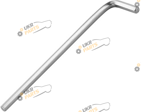 Ключ шестигранный Intertool 105x24мм, HEX 4 мм 1 шт (HT-1854)
