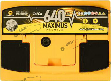Автомобильный аккумулятор Maximus 6СТ-62Ah Аз 640A (EN) 62 Ач (562 76 02)