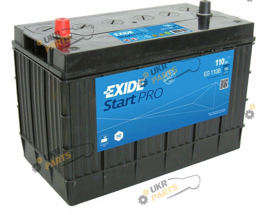 Автомобильный аккумулятор Exide StartPro 110 Ач (EG110B)