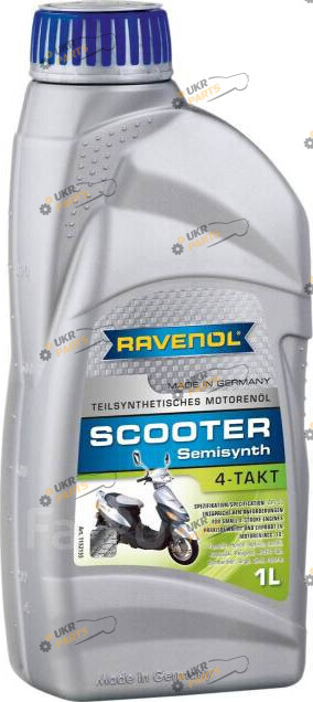 Моторное масло Ravenol Scooter 4-Takt 1 л (4014835637214)