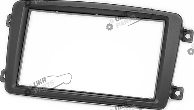 Переходная рамка Mercedes C-Klasse, CLK 2 din (18623)