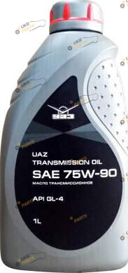 Масло трансмиссионное UAZ Transmission Oil 75W-90 1 л (0000-00-4734008-00)