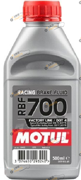 Тормозная жидкость Motul DOT 4 RBF 700 FACTORY LINE 0.5 л (847305 / 109452)