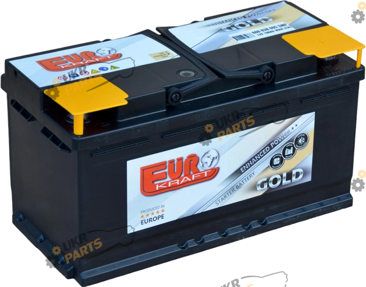 Автомобильный аккумулятор Monbat EUROKRAFT GOLD (-/+) EN950 100 Ач (СТ-00145990)