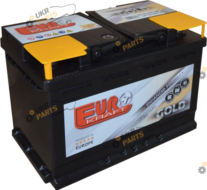 Автомобильный аккумулятор Monbat EUROKRAFT GOLD (-/+) EN760 77 Ач (СТ-00145988)