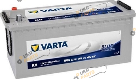 Грузовой аккумулятор Varta ГРУЗОВОЙ PROMOTIVE BLUE (K8) 800 А 140 Ач (640400080)