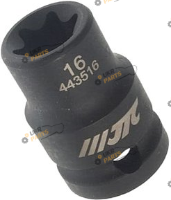 Головка ударная Torx E JTC квадрат 1/2