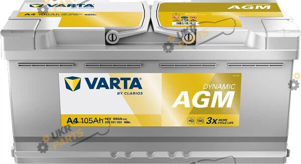 Автомобильный аккумулятор Varta 105 Ач (605901095K262)