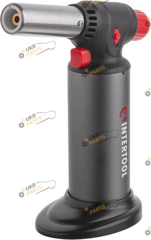 Intertool Горілка газова заправна. П'єзорозпал, 1100 град. (GB-0009)