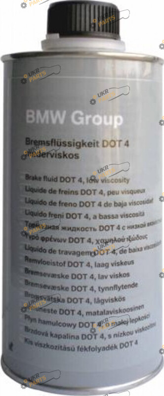 Тормозная жидкость BMW DOT 4 BRAKE FLUID 0.5 л (83 13 0 443 024)